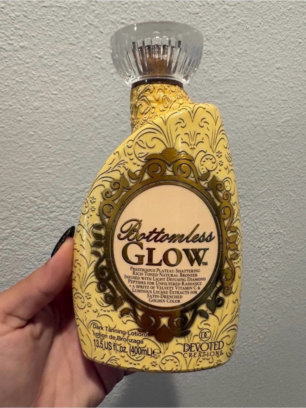 Bottomless Glow Dark Tanning Lotion devoted creations